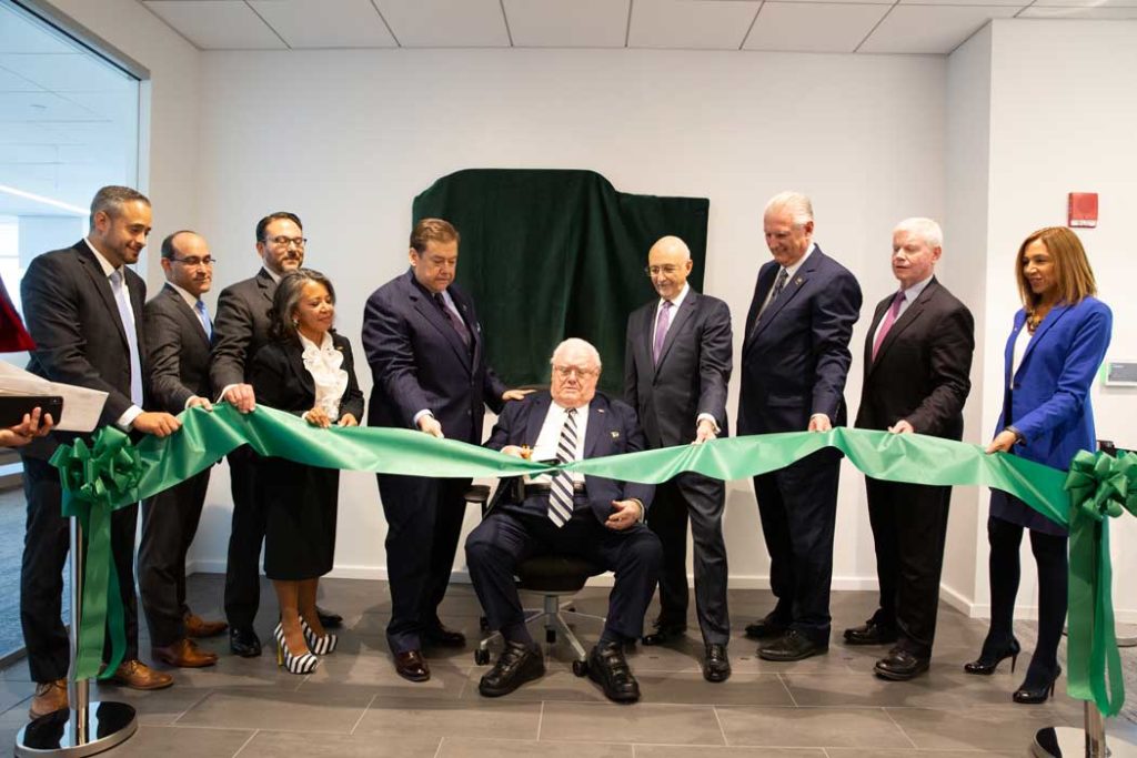 Training And Collaborative Center Ribbon Cutting Collins Building 